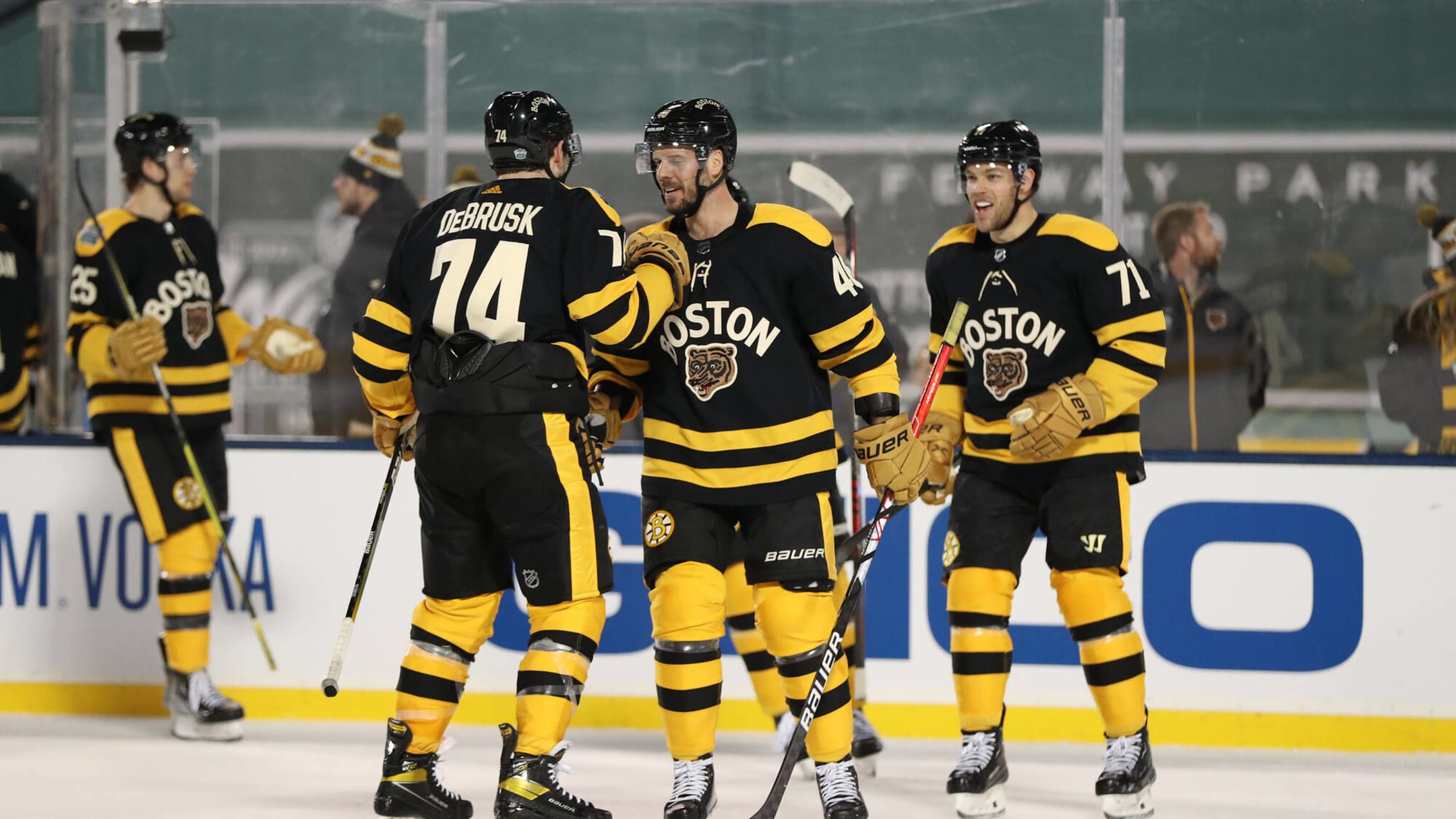 Jomboy Media on X: The Bruins pulled up to their game at Fenway