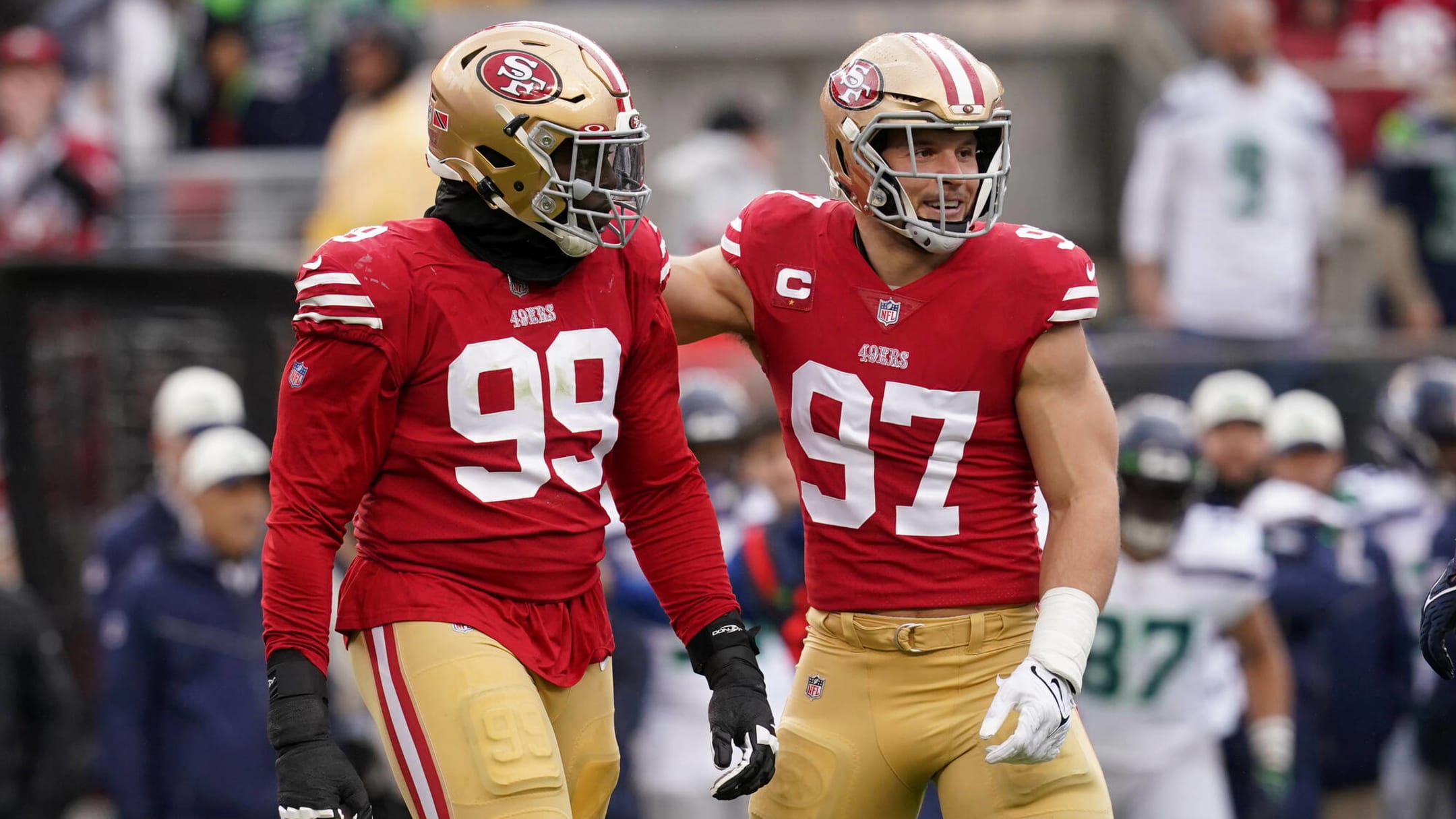 He's definitely earned this: Kyle Shanahan relieved 49ers finally signed  Nick Bosa