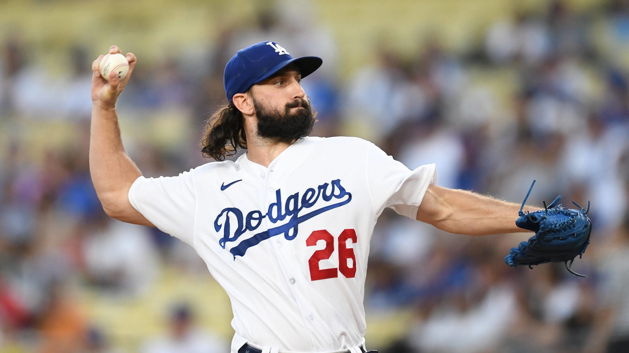 Hot Dodgers pitcher was throwing in Atlantic League last season