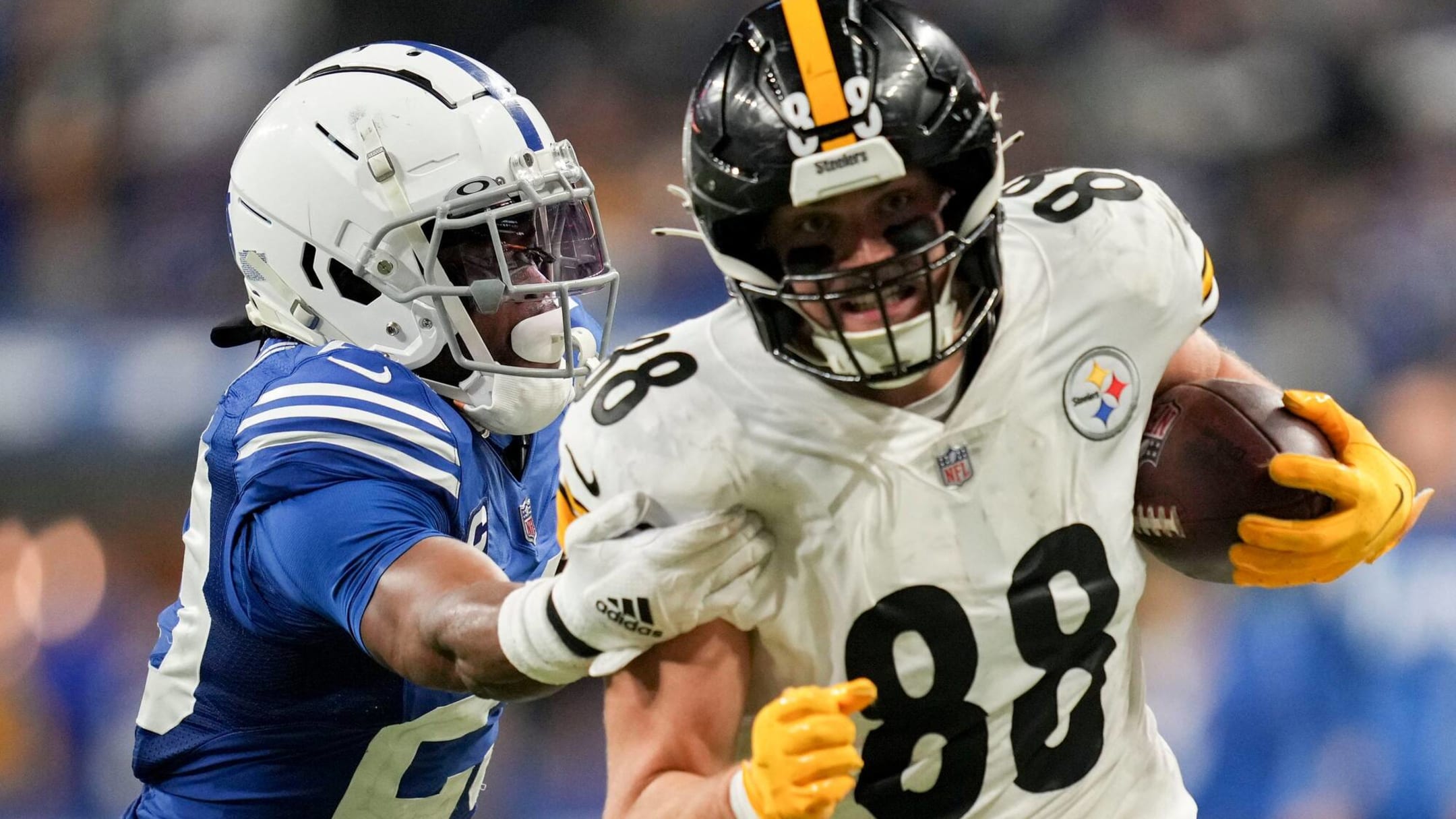 Colts vs. Steelers Prediction, Player Prop Pick: Can Pat Freiermuth Fire it  Up for Monday Night Football?