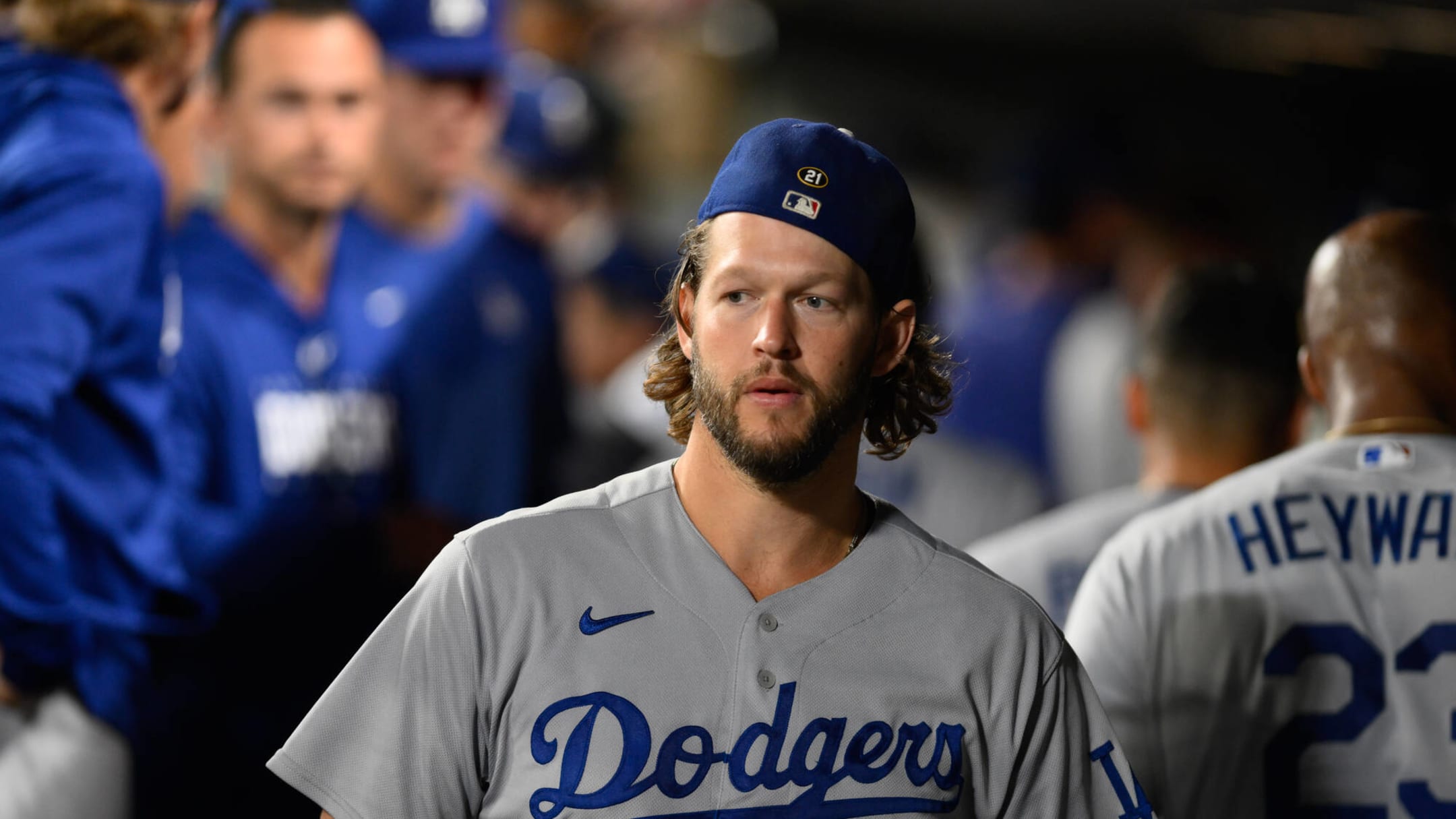 Clayton Kershaw's four strikeouts, 09/16/2023