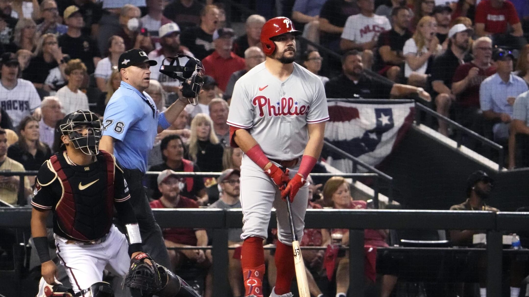 Kyle Schwarber blasts into Phillies' record books with Atlanta moonshot