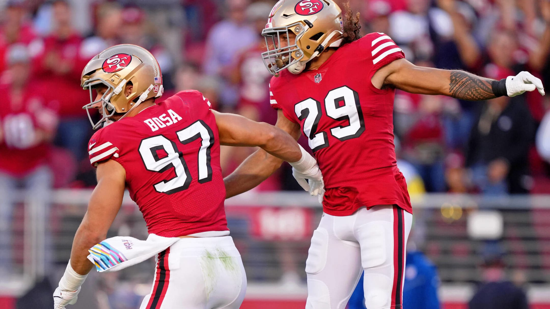 Key stats from the 49ers' 24-9 Week 4 win over the Rams