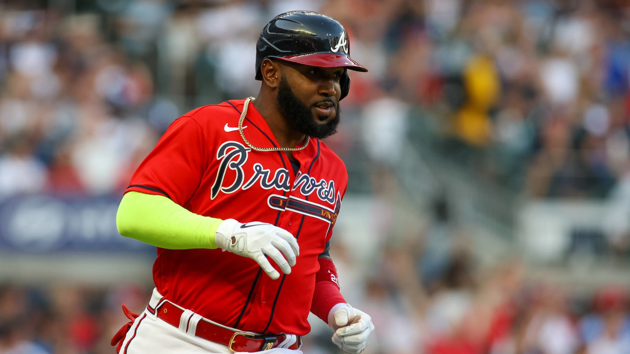 Braves' Marcell Ozuna benched after not hustling on 415-foot single