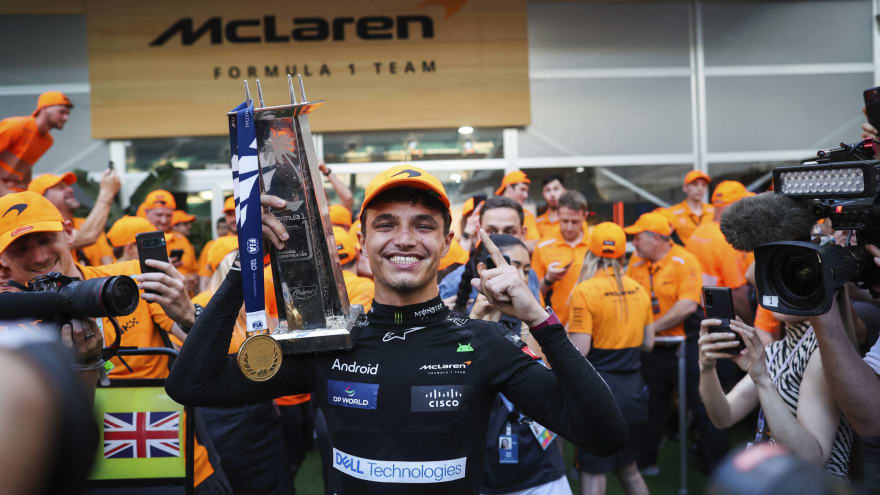 Ex-F1 driver claims Lando Norris can compete against Max Verstappen on ‘equal terms’