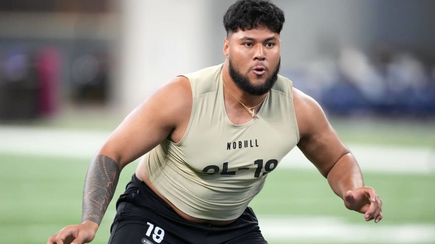 Troy Fautanu Hoping to Turn Heads as OTAs