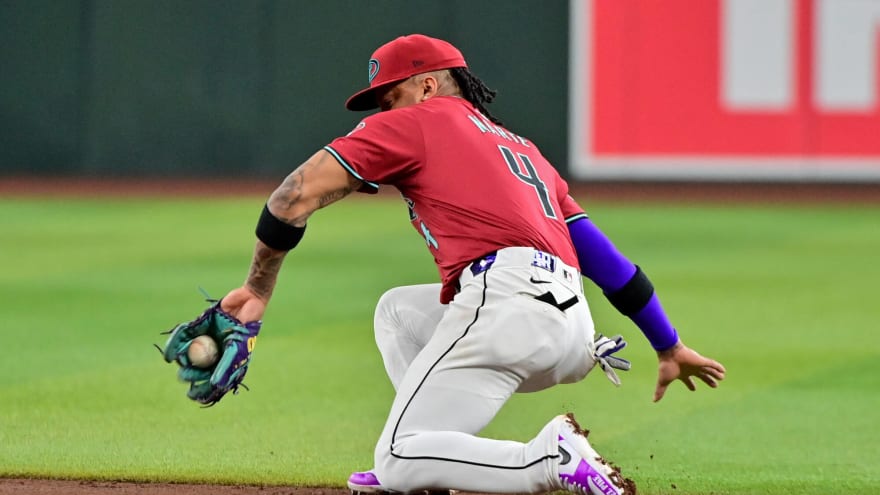 Ketel Marte Extends Hitting Streak to 17 Games in D-backs Loss