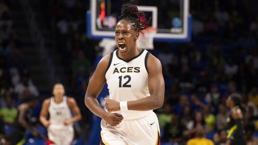 Where is Las Vegas Aces point guard Chelsea Gray?