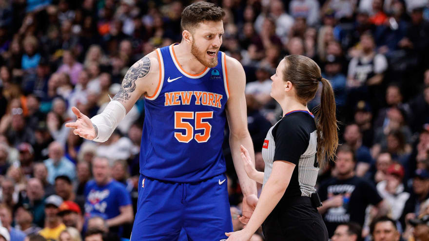 Isaiah Hartenstein Calls Out Joel Embiid Before Knicks-76ers Series: 'He&#39;s Going To Seek Fouls'