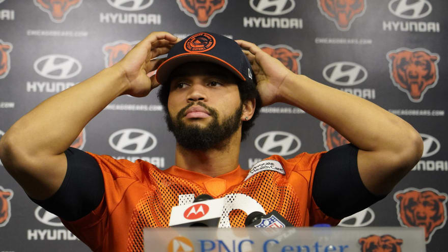 Report: Chicago Bears QB Caleb Williams shows 1 familiar problem Justin Fields has during rookie minicamp