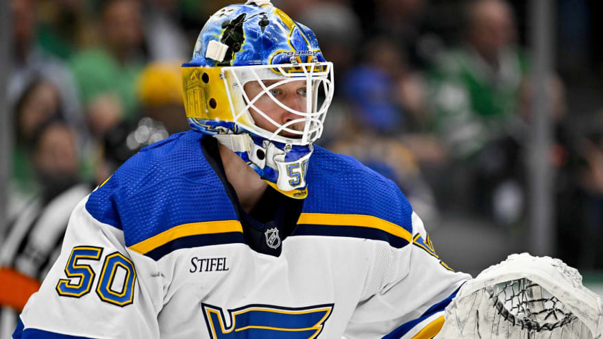 Blues Should Strike on Binnington Deal in Desperate Goalie Market