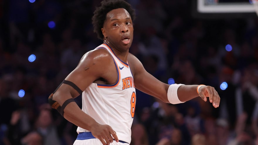 Knicks already rule out OG Anunoby for Game 3 with hamstring strain, Brunson questionable