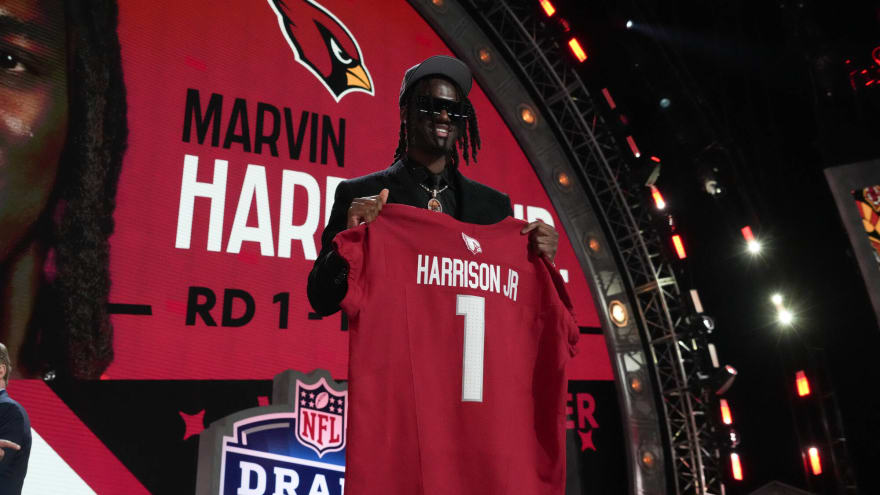 Marvin Harrison Jr. Jerseys Now for Sale After Signing Rookie Deal