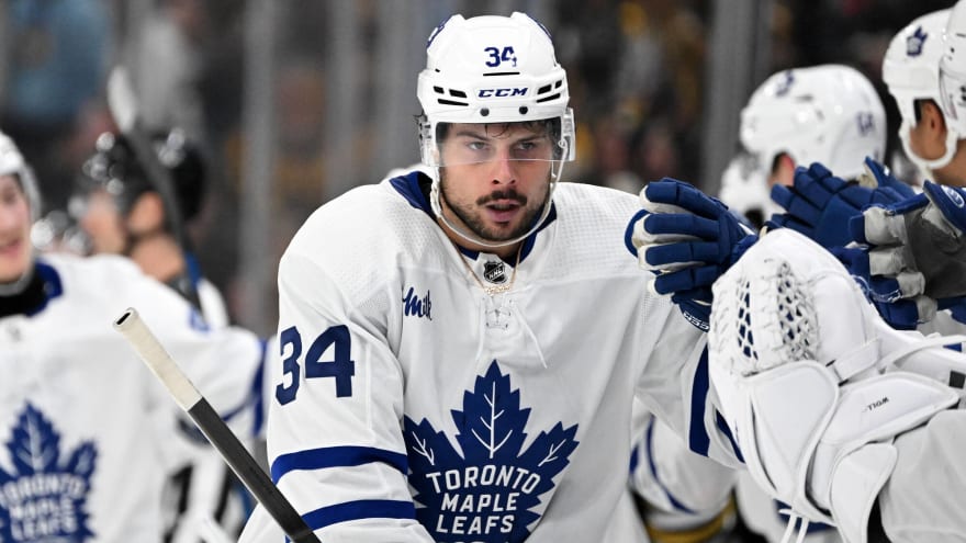 Matthews Out for Maple Leafs, To Miss 2nd Straight Playoff Game