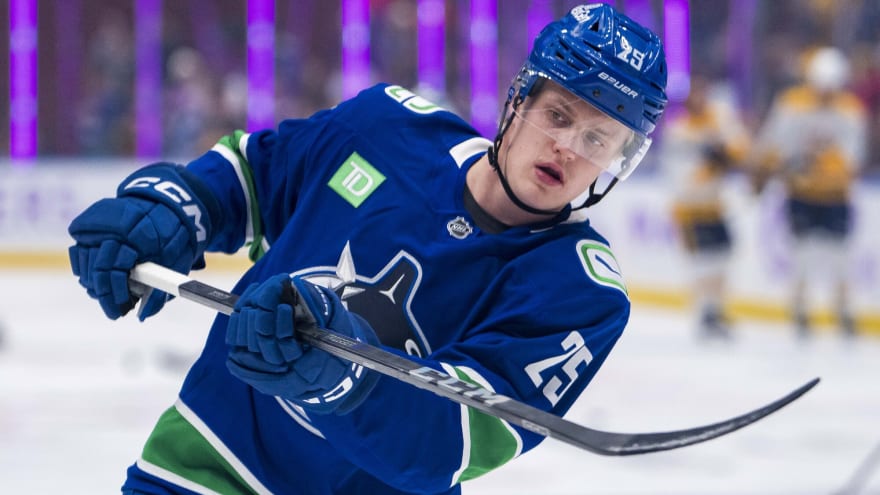 Canucks’ Elias Pettersson, the defenceman, is quickly establishing himself as a viable call-up option