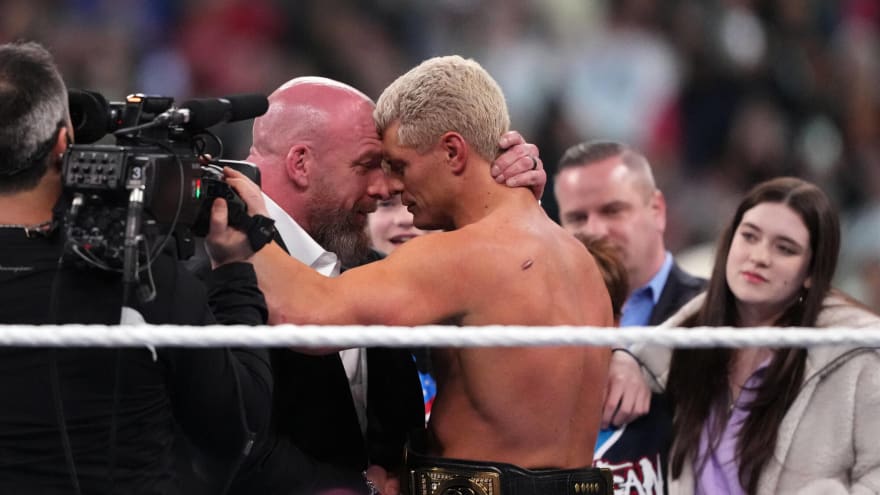Cody Rhodes reacts to WWE veteran being possibly 'armed' after Logan Paul handed him his brass knuckles