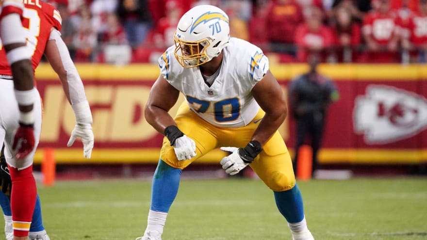 Los Angeles Chargers land surprisingly high in NFL offensive line rankings 2024