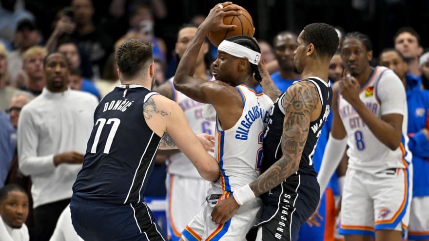 Thunder rally back in the 4th quarter to defeat Mavericks and even series at 2-2