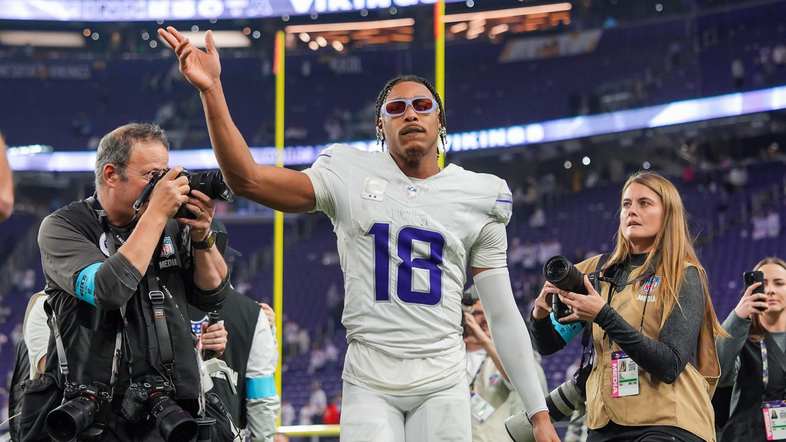 Justin Jefferson shares cool post about his Christmas experience