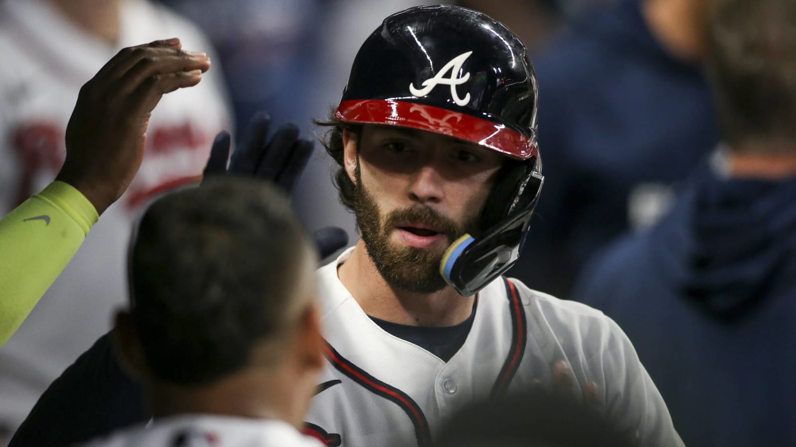 Braves 9/11 Remembrance Auction - Dansby Swanson Game-Used Autographed  Military Red Jersey and First Responder Hat