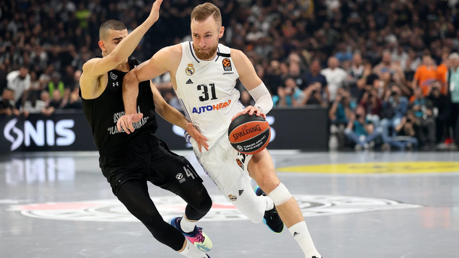 Celtics draft pick Yam Madar injured by object thrown from stands in Turkey