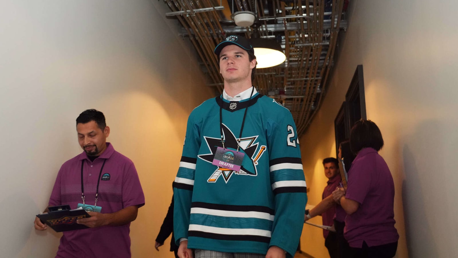 San Jose Sharks select Sam Dickinson No. 11 overall in 2024 NHL Draft
