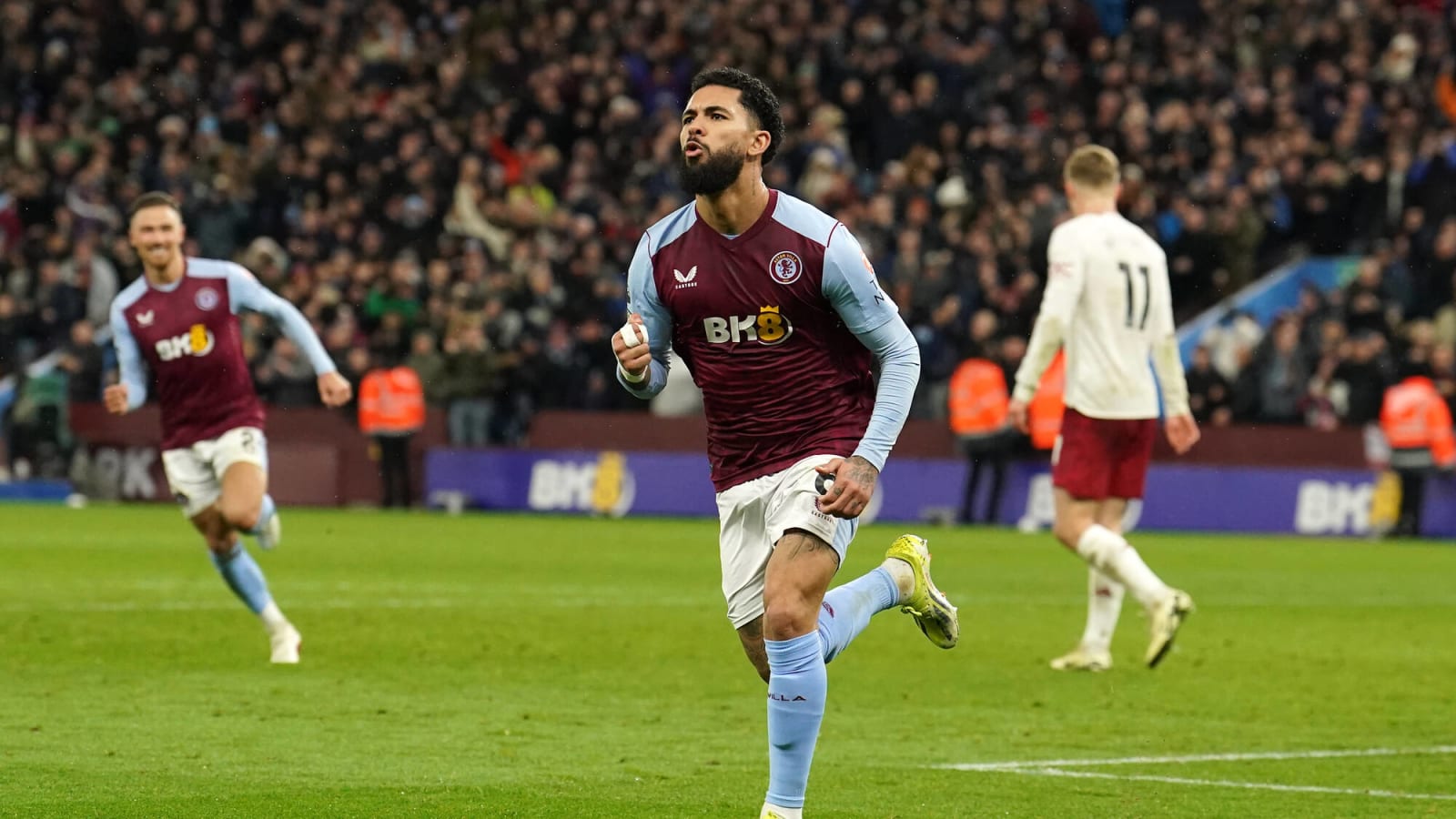 Douglas Luiz responds to Rio Ferdinand jibe after celebration against Manchester United