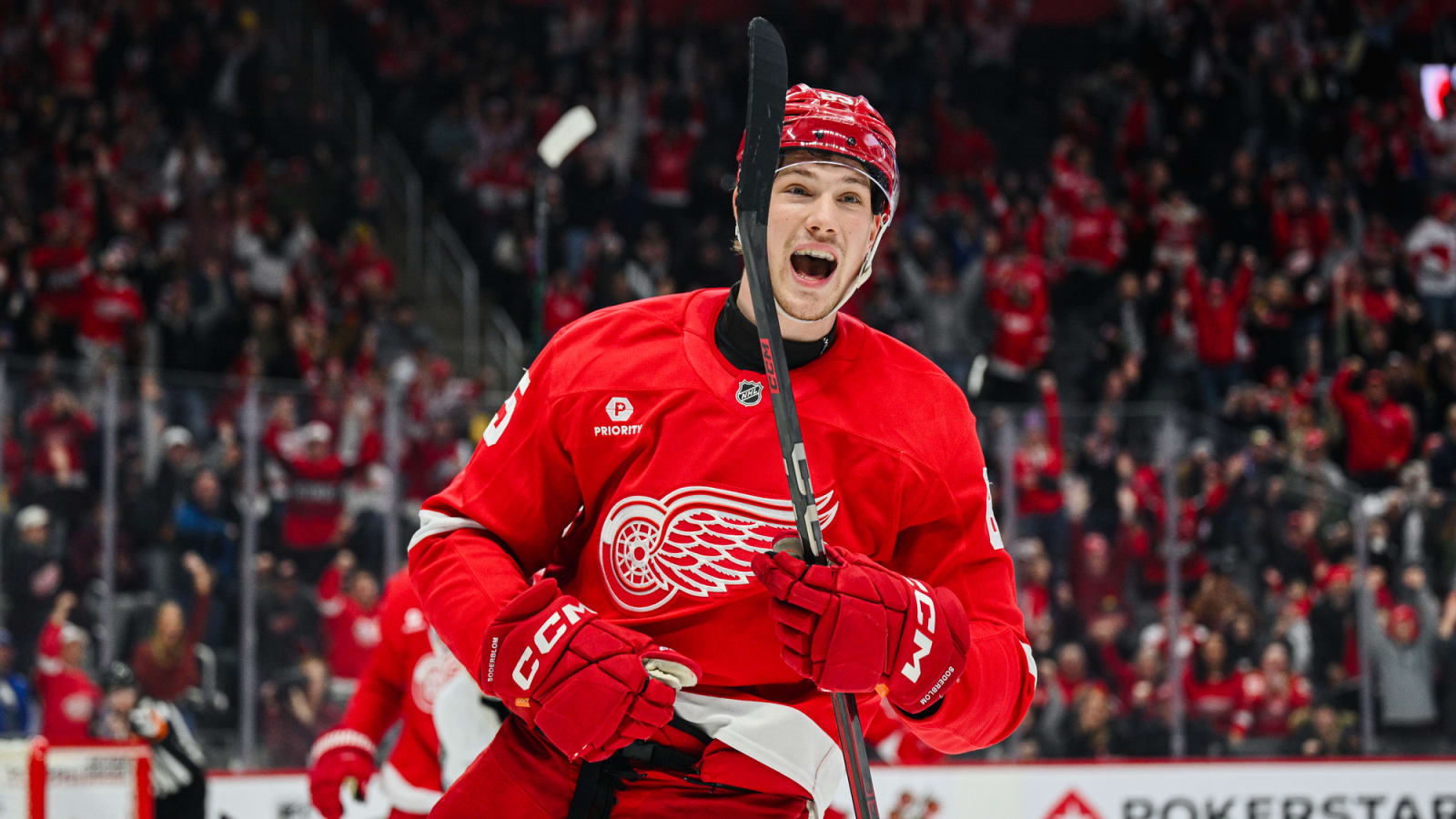 Soderblom Nets Winner For Red Wings