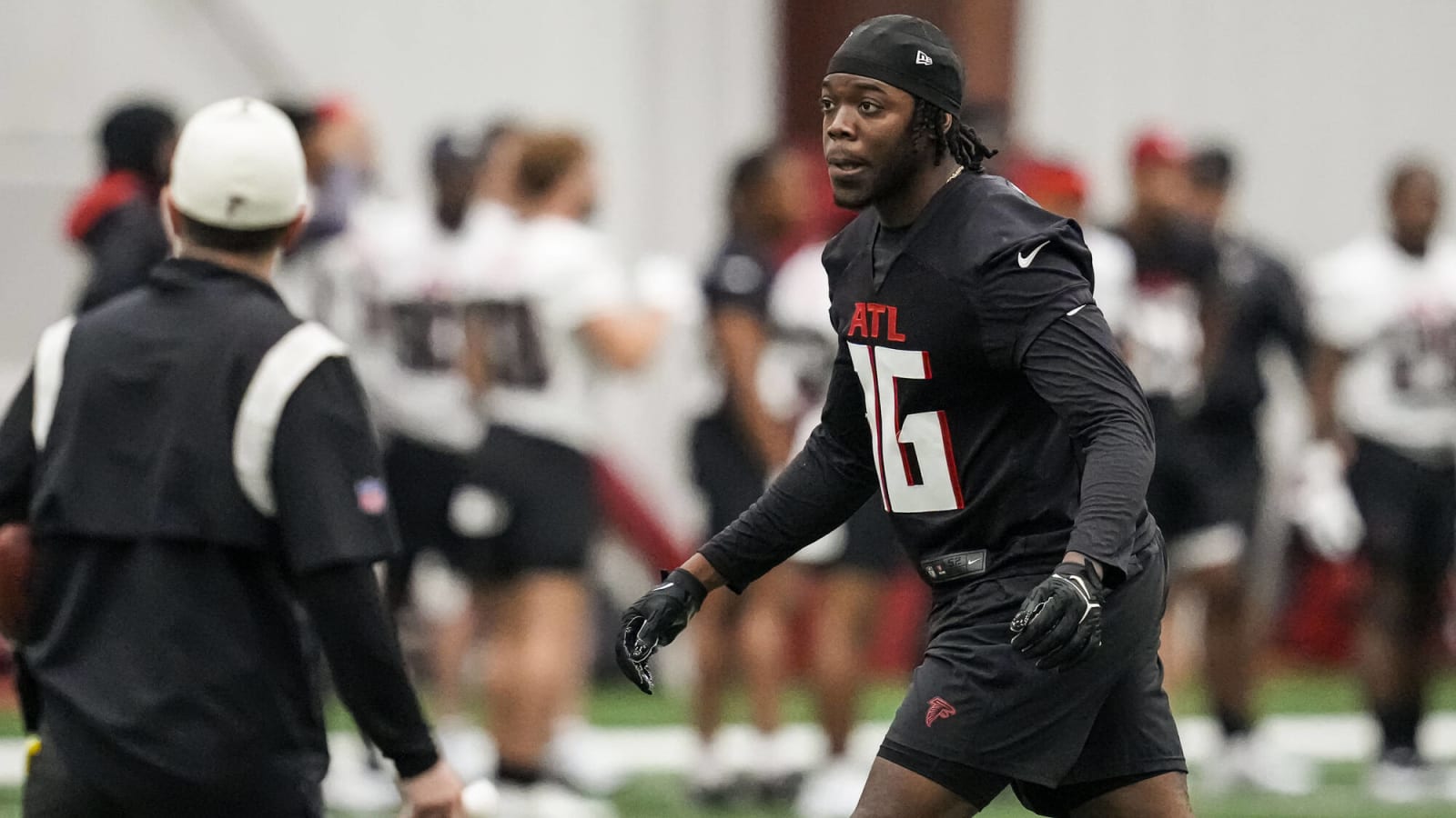 Falcons Rookie Harrison Shaking Project Label as Training Camp Star