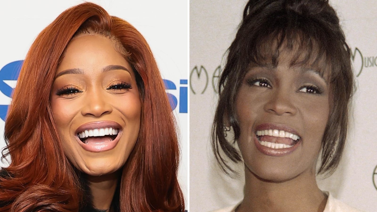 Fans Want Keke Palmer in a Whitney Houston Biopic After Viral Jennifer Hudson Tunnel Walk