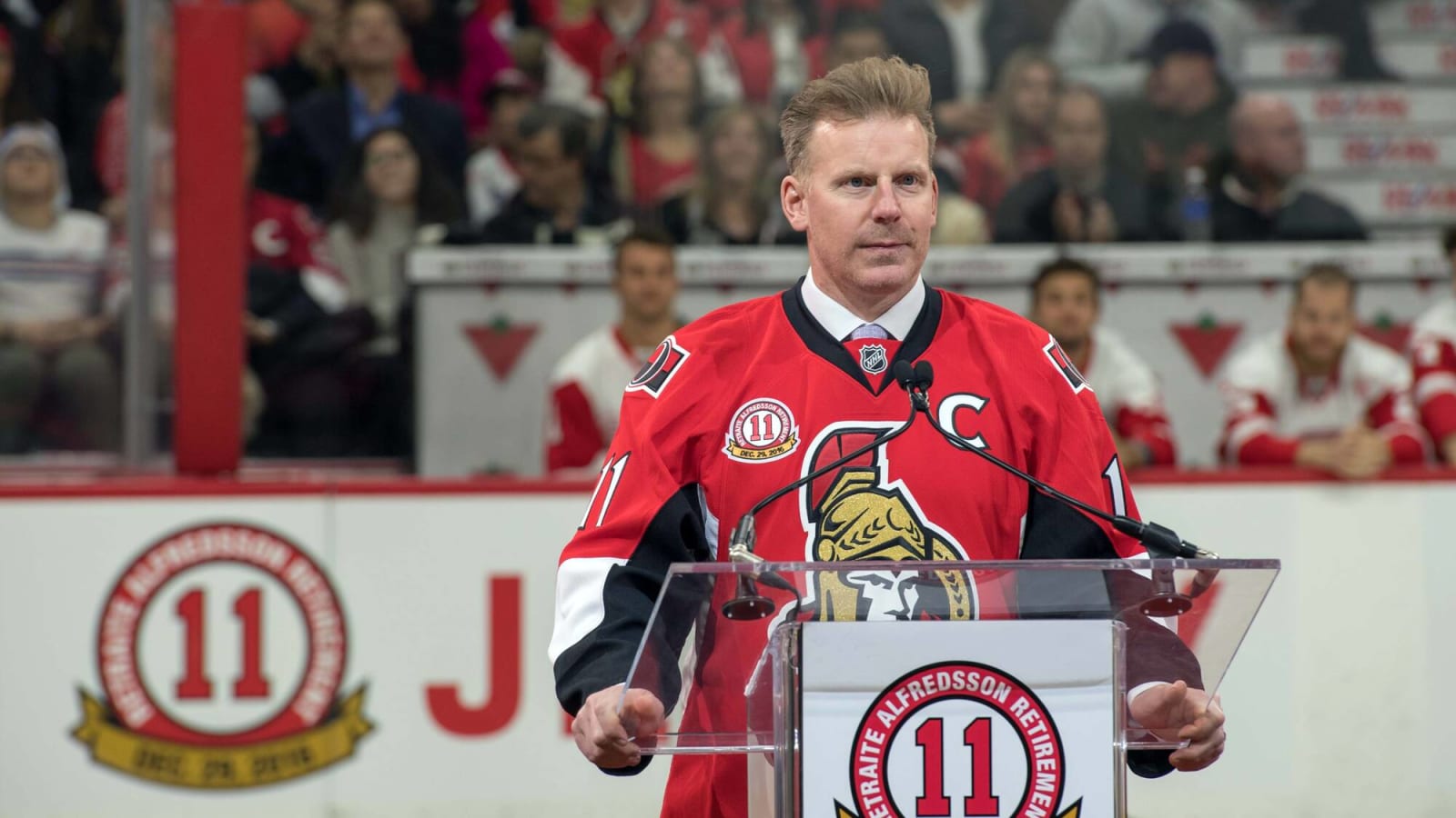 Daniel Alfredsson Behind Senators’ Bench Leading to Bigger Role