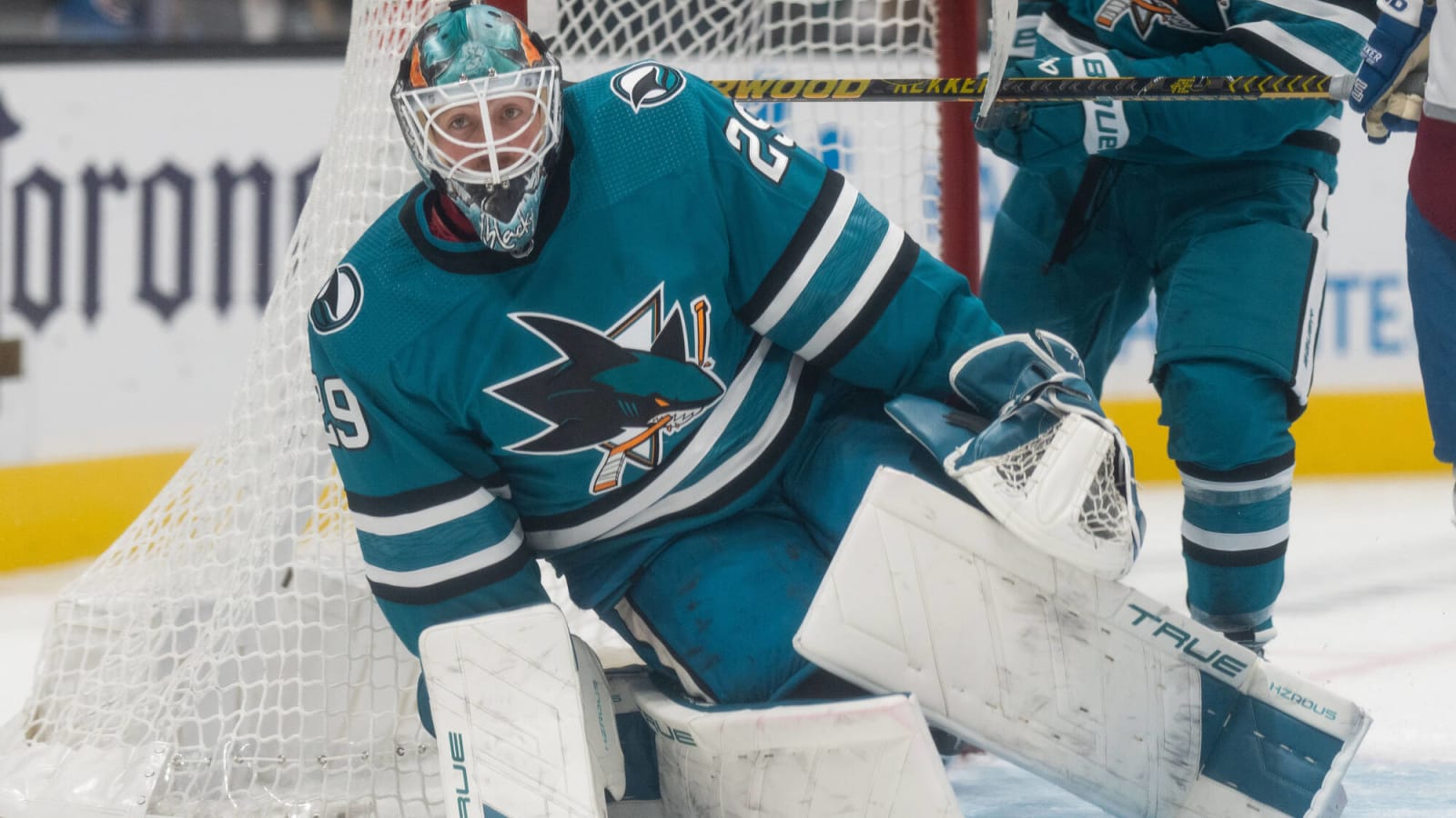 Mackenzie Blackwood's San Jose Sharks debut for the ages wasted in