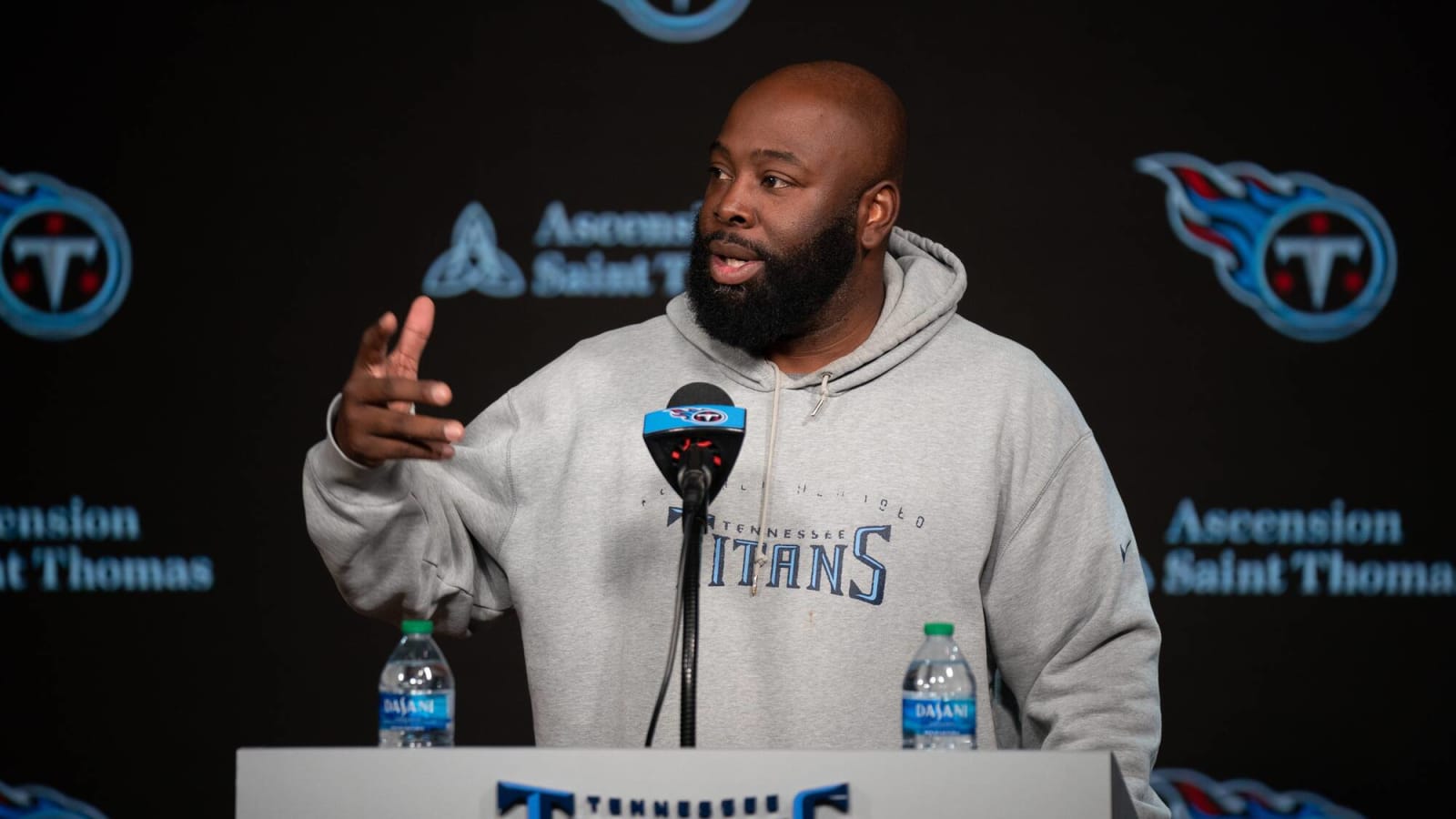 Ran Carthon’s latest message could mean three things for the Titans in the 2024 NFL Draft