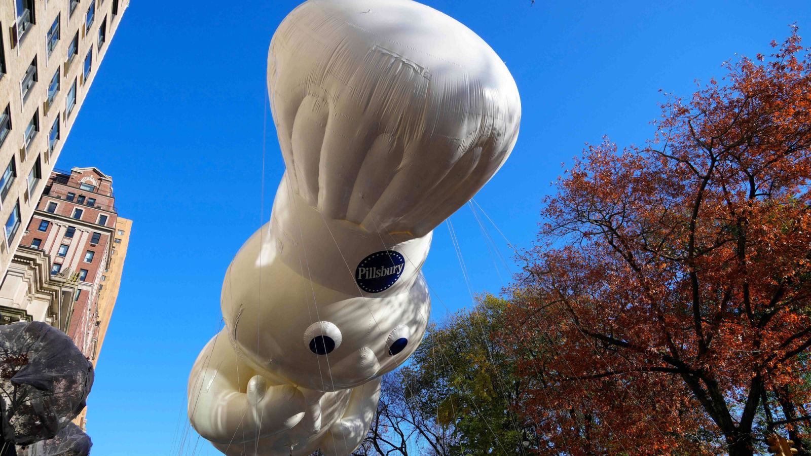 Pillsbury Doughboy balloon on Central Park West