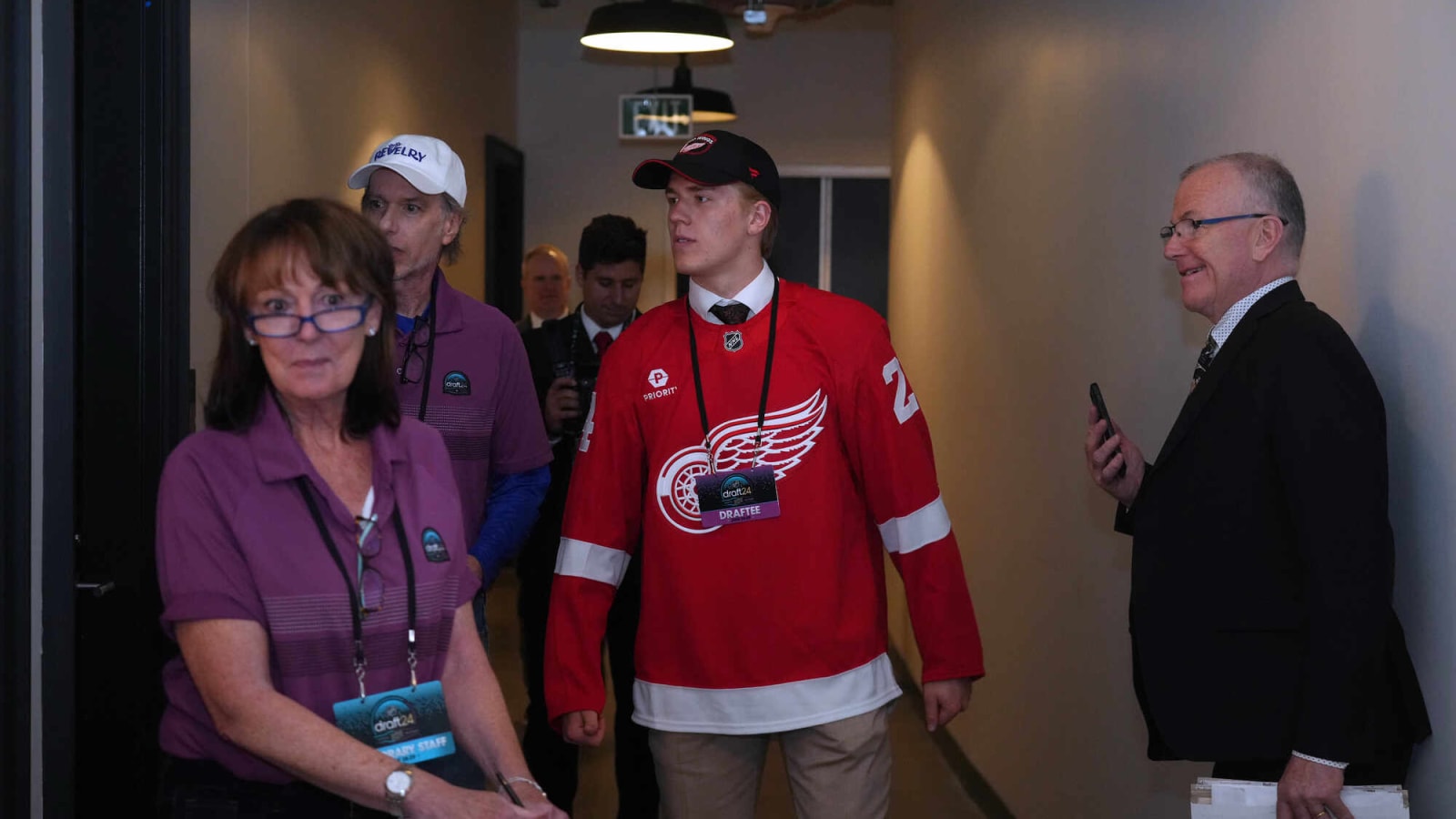 Detroit Red Wings Select Michael BrandseggNygård with First Pick in