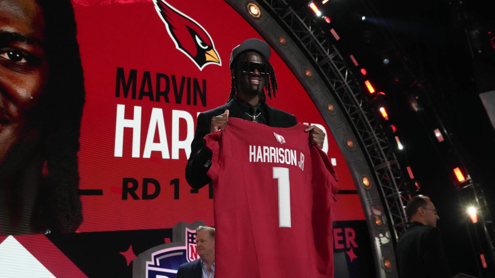 Cardinals rookie Marvin Harrison Jr. teases jersey number on social media