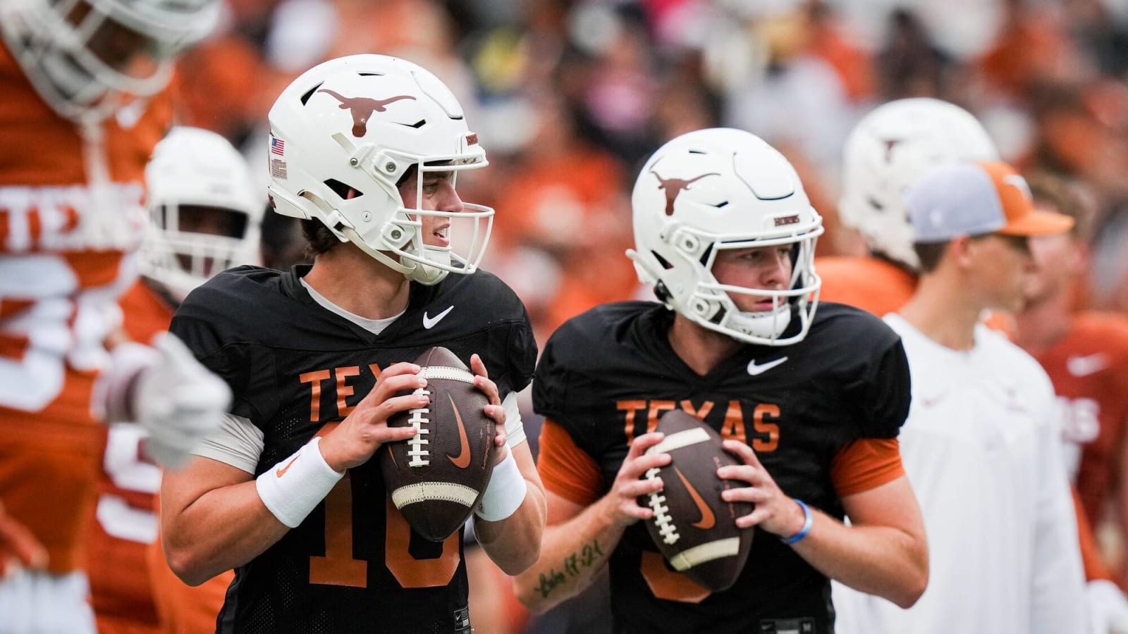 National college football analyst offers bold take on Quinn Ewers&#39; job security at Texas