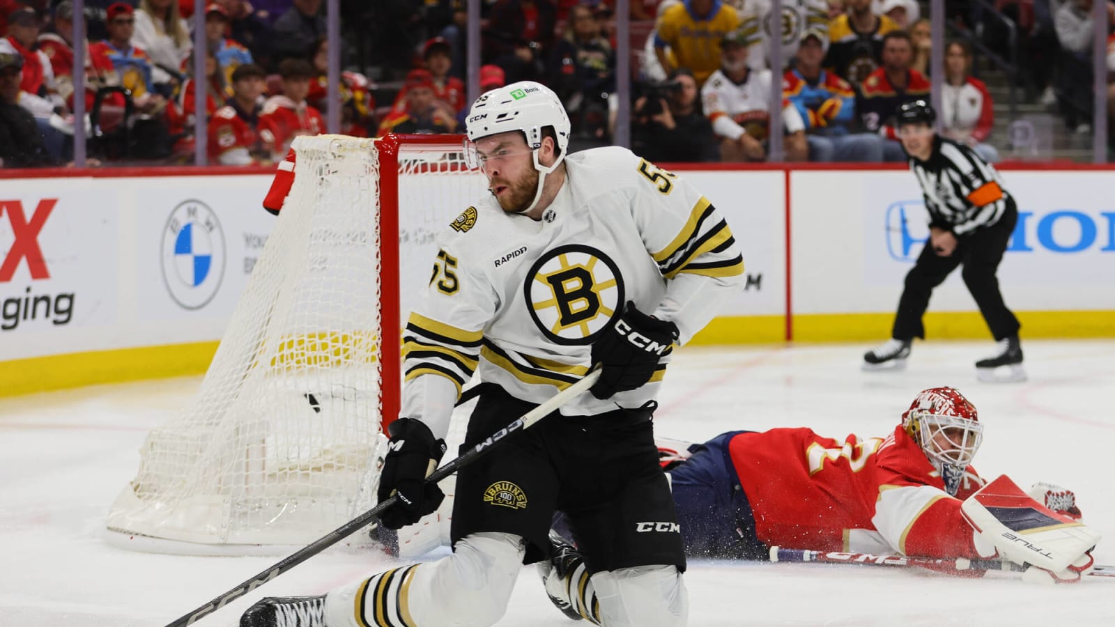 Woof: Boston Bruins Dog Florida Panthers 5-1 in Game 1