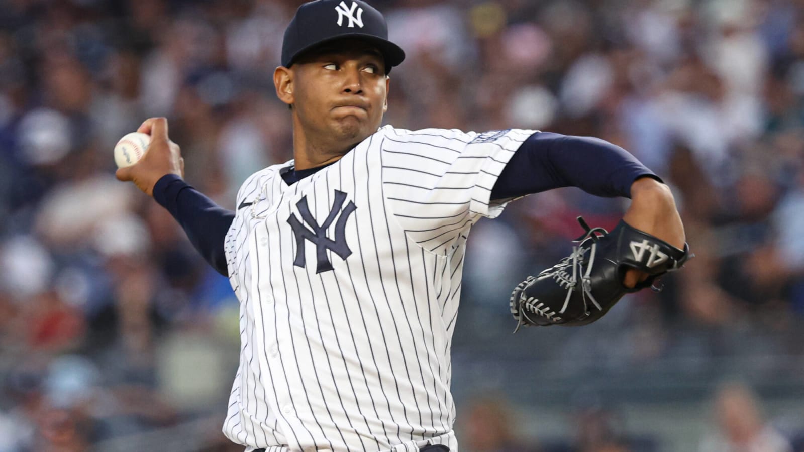 Yankees’ rookie right-hander flashing brand new breaking ball