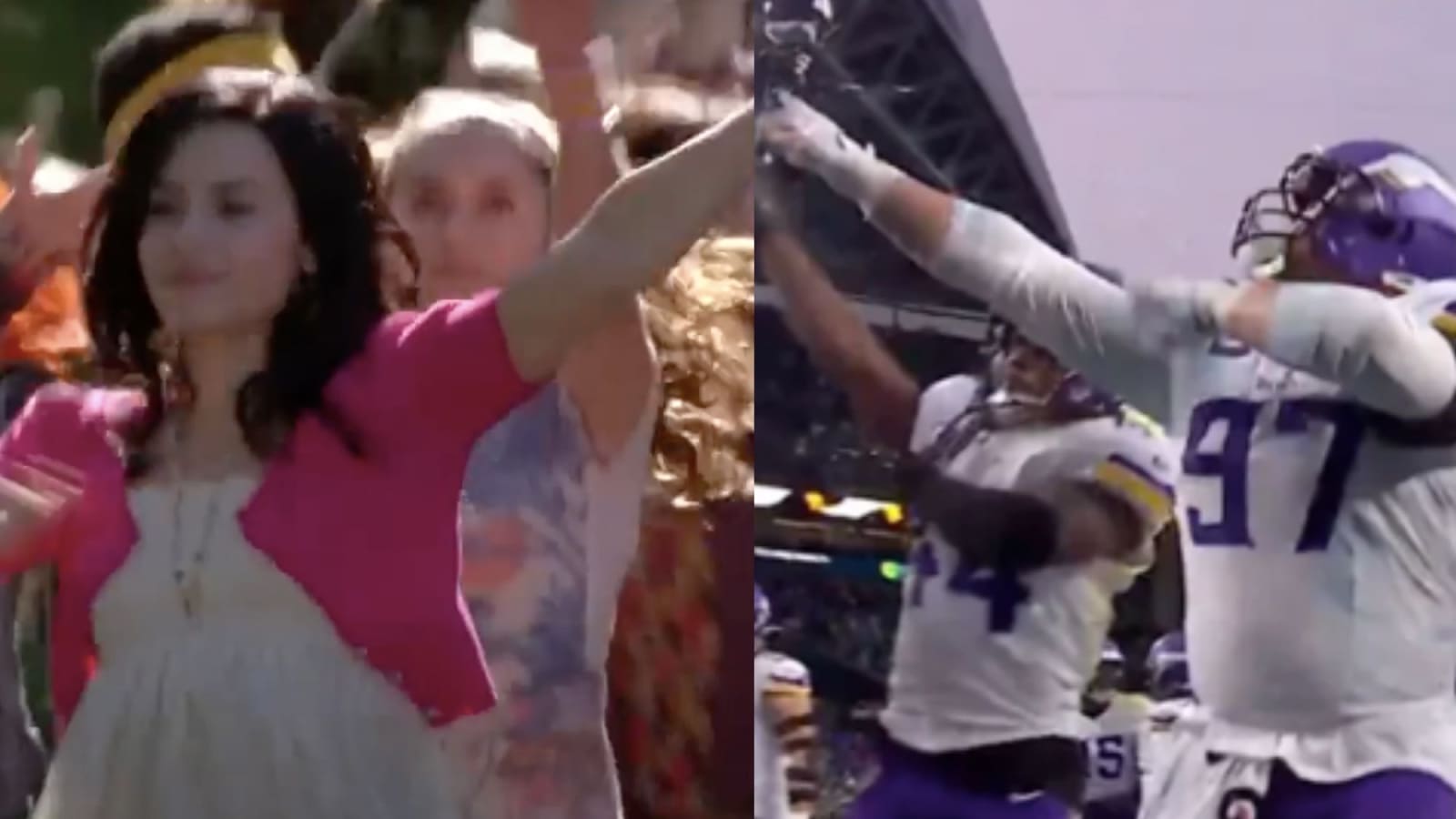 Minnesota Vikings Hit the &#39;Camp Rock&#39; Dance in Perfect Formation After Game-Winning Move