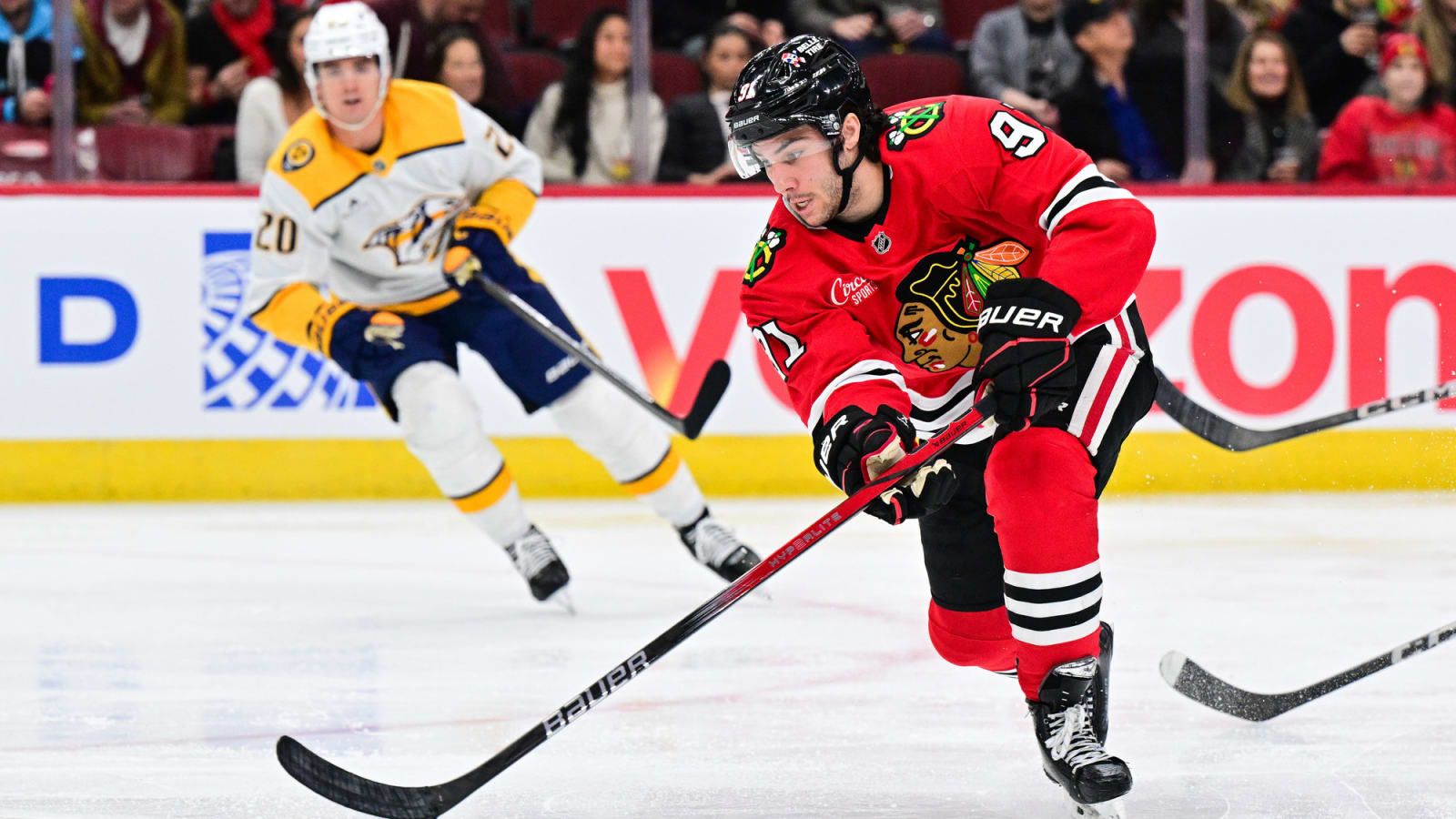 Chicago Blackhawks rookie forward in good company in his last 11 games