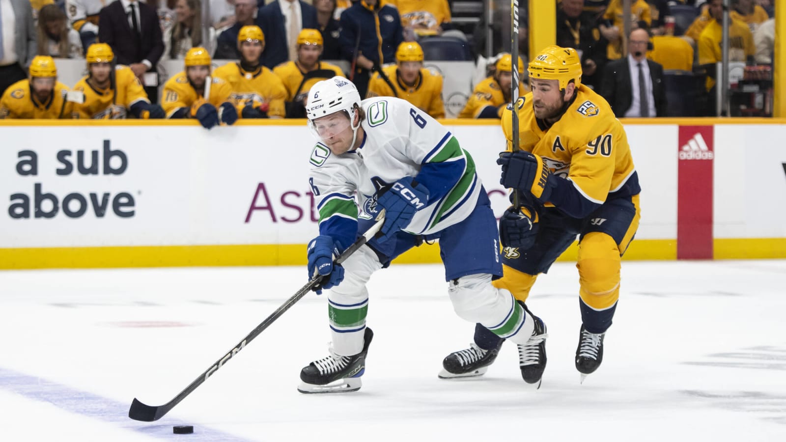 Boeser, Lindholm Heroes as Canucks Come Back to Win Game 4