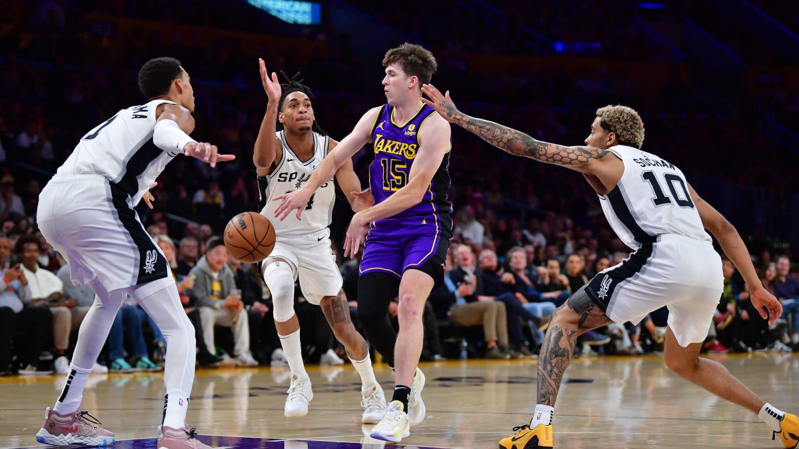 Lakers Fans React After Dominant Win Over The Spurs And Victor Wembanyama