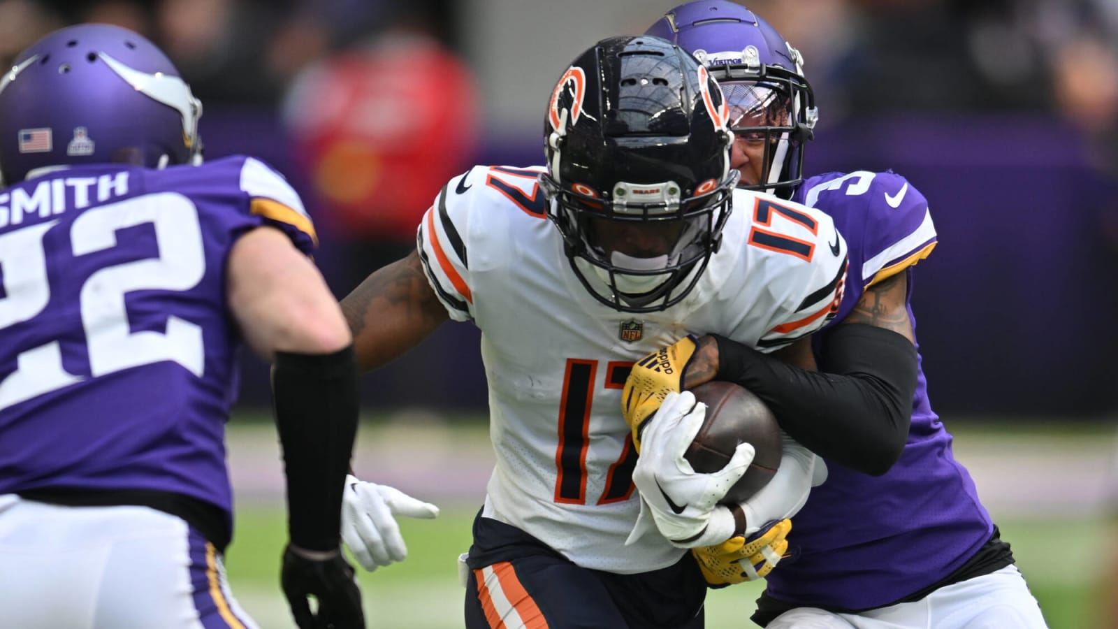 Bears Waive WR Ihmir Smith-Marsette, Promote WR Isaiah Coulter