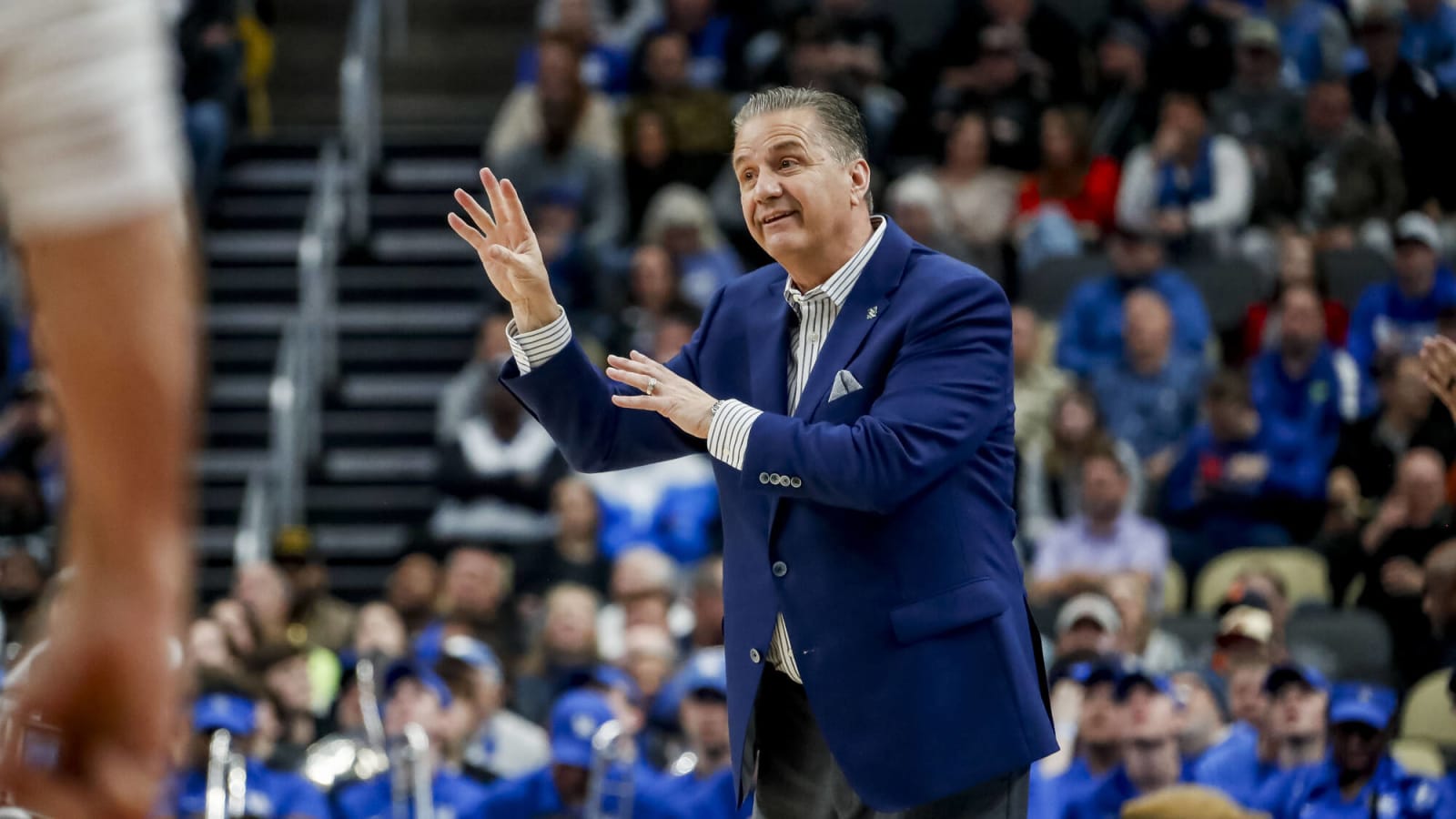 John Calipari quote from earlier in the season goes viral after Kentucky&#39;s early exit from the NCAA Tournament