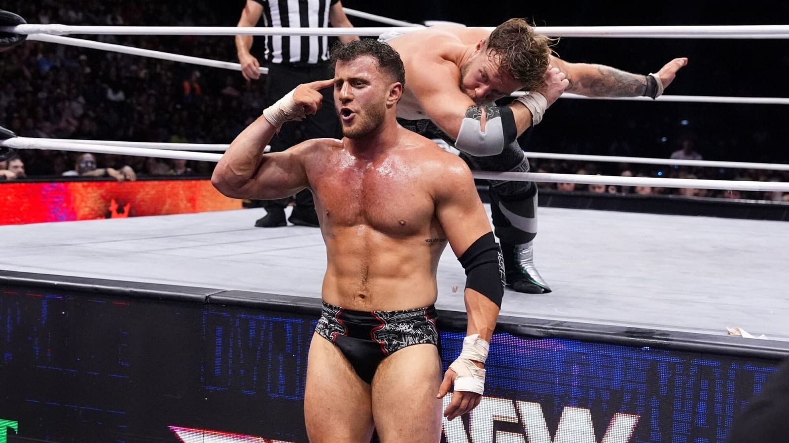 Britt Baker Suspended And MJF Punches Hole In The Wall As AEW Chaos Continues