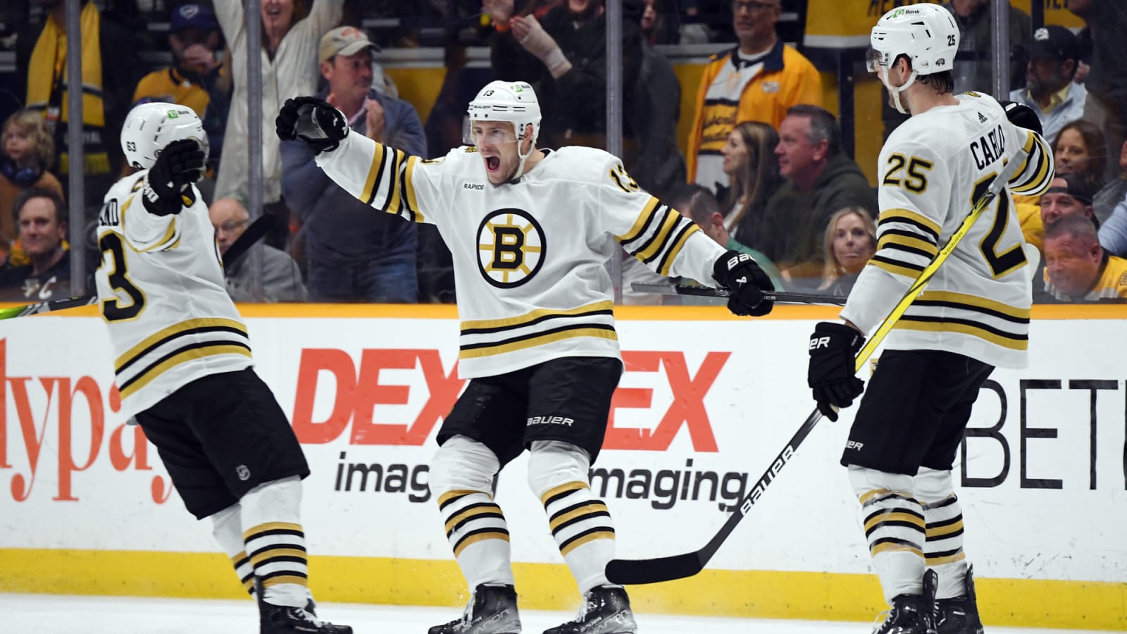 Oddsmakers Set Bruins’ Pastrnak at 49.5; Who Will Score 20+?