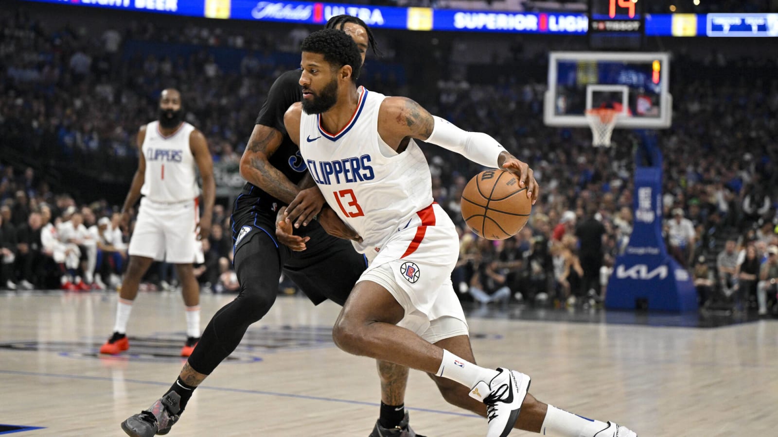 Clippers ‘Hopeful’ About Keeping Paul George, James Harden