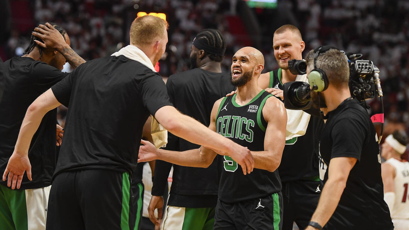 Boston Celtics’ Derrick White on His 38-Point Explosion in Game 4 Win Vs. Miami Heat: ‘I Got the Ultimate Green Light’