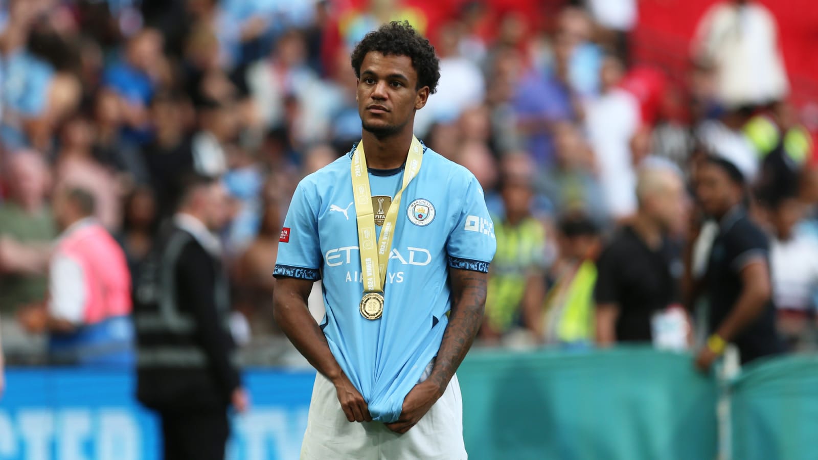 The starting lineups are in ahead of Manchester City’s clash with Real Madrid